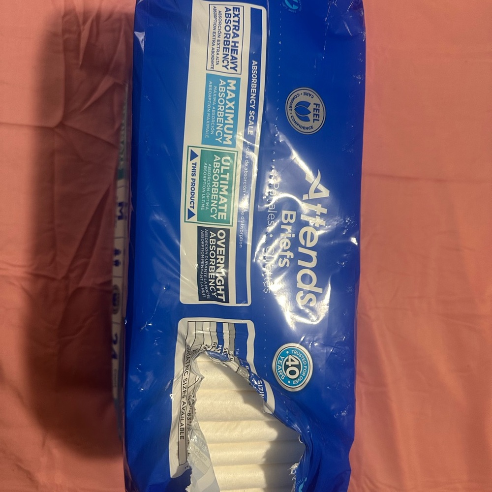 Adult Briefs - Blue Absorbent Incontinence Underwear